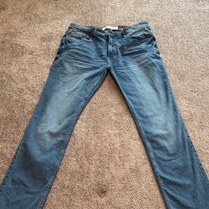 Classic Indigo Men's Straight Jeans 34x32